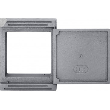 Dvířka revizní - KORI - 6x6 antracit