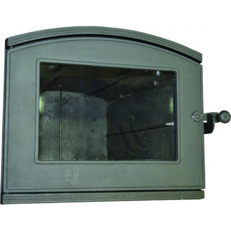 Pec litinová PROSKLENÁ levá