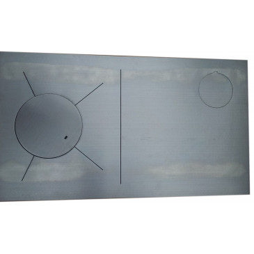 Plotna LITINA+OCEL-838 x 475-1P-pravá - dvoudílná