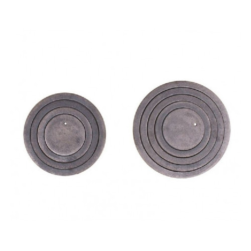 Litinové kroužky do plátů 240mm - 4dílná