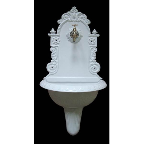 Umývadlo litinové - bílá