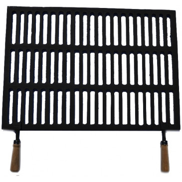 Grilovací rošt s ručkou nr.4-velký- 515 x 370 +120 ručky / 10 mm