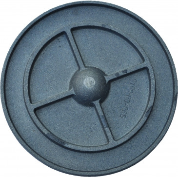 Litinový kuchyňské plátek kulatý  KVS - 220mm