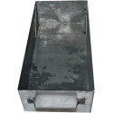 Litinový kamnový štít hermetický – RETRO I.-černý