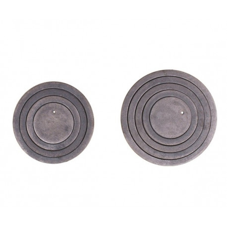 Litinové kroužky do plátů 360mm -7.dílná