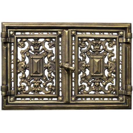 Dvířka ventilační  - 3533-mosaz