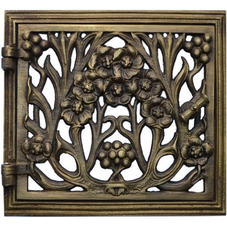 Dvířka ventilační  - 3551-mosaz