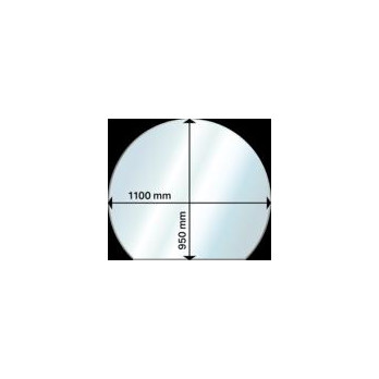 Aduro - kruh - sklo pod kamna