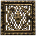 Dvířka  ventilační  - 3524-mosaz