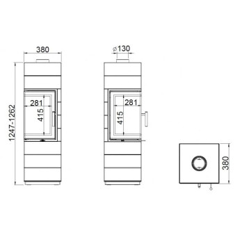Corna ES - bílý smalt