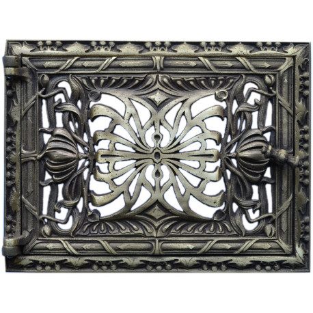 Dvířka  ventilační  - 3515-mosaz