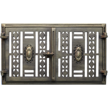 Dvířka  ventilační  - 3546-mosaz