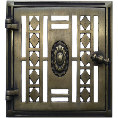 Dvířka  ventilační  - 3547-mosaz