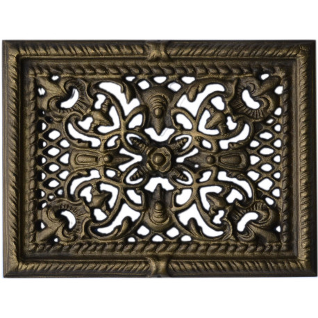 Mřížka ventilační  - 3510 - mosaz