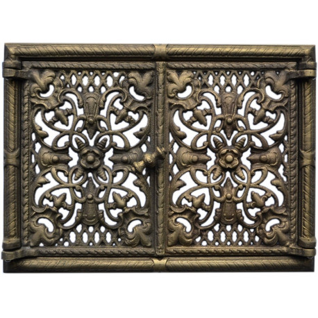 Dvířka ventilační - 3509 - mosaz