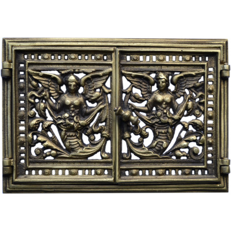 Dvířka ventilační - 3528 - mosaz