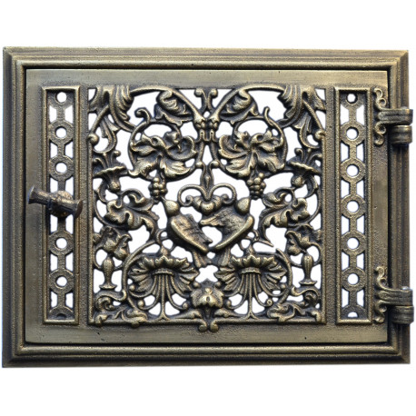 Dvířka ventilační - 3538 - mosaz