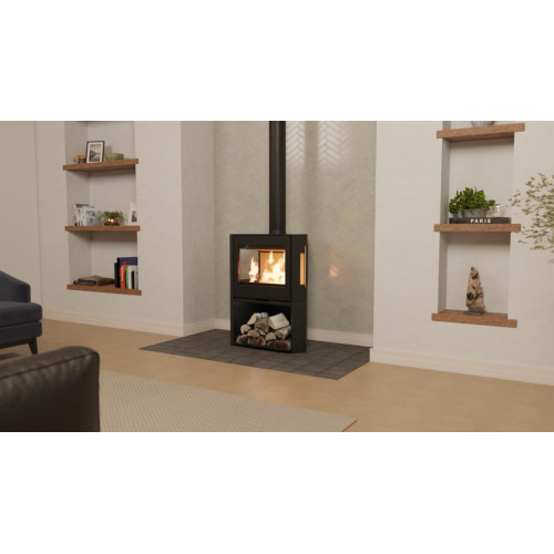 Black Sapphire s dřevníkem