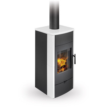 ESPERA 01 keramika - krbová kamna s teplovodním výměníkem a dvojitým