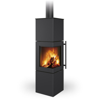 ESQUINA H plech - akumulační krbová kamna