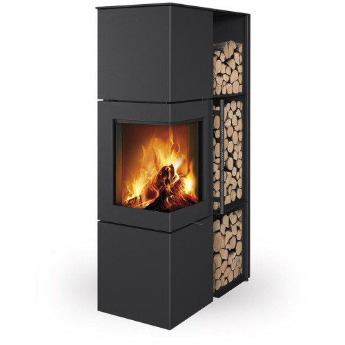ESQUINA H plech - akumulační krbová kamna