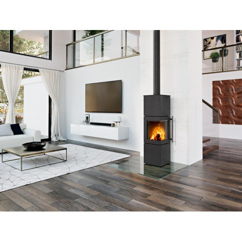 ESQUINA H plech - akumulační krbová kamna