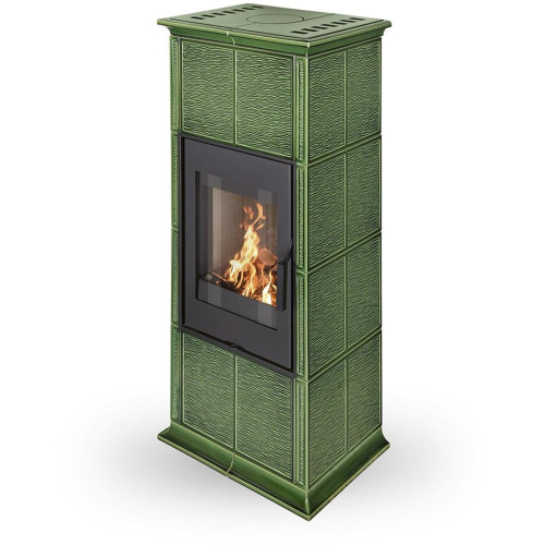 GREMIO 3 keramika - akumulační kachlová kamna, Celoprosklená dvířka