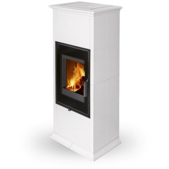 GREMIO 5 keramika - akumulační kachlová kamna, Celoprosklená dvířka