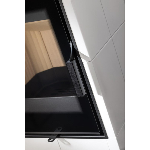 GREMIO 5 keramika - akumulační kachlová kamna, Celoprosklená dvířka