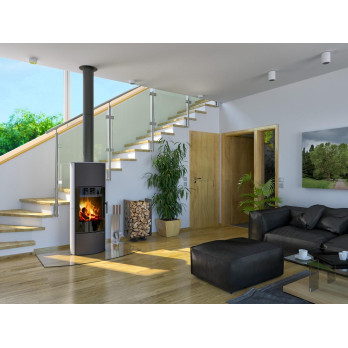 LAREDO H keramika - akumulační krbová kamna