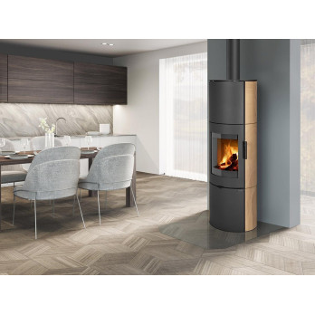 LUGO N 04 AKUM pískovec - akumulační krbová kamna