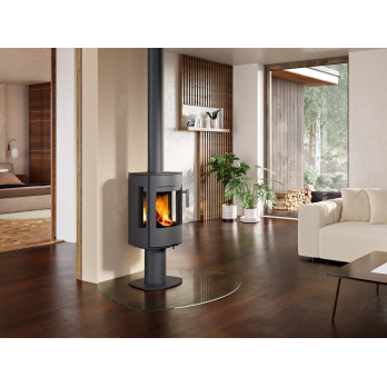 PARLA T 3S plech - otočná krbová kamna