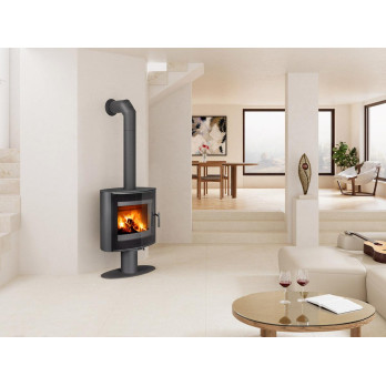 STROMBOLI G T plech - otočná krbová kamna