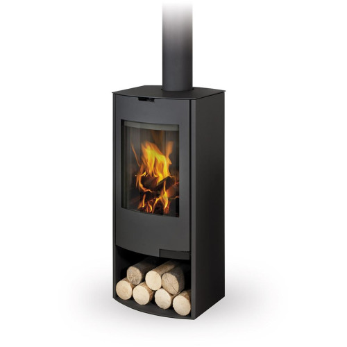 TALA N 01 plech, rádiusové sklo - krbová kamna