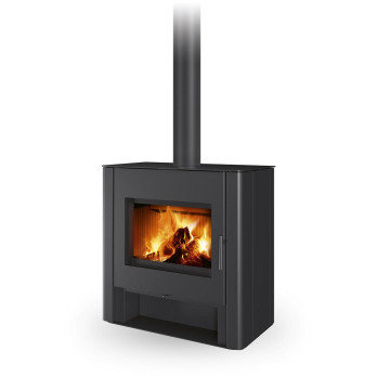 TELDE plech - krbová kamna s výměníkem a dvojitým  sklem