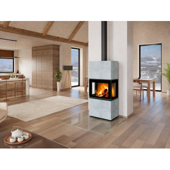 LERA C G kámen - designový krb