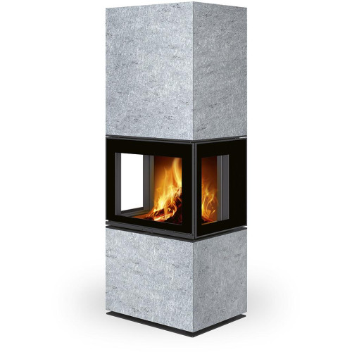 LERA C GH kámen - designový akumulační krb